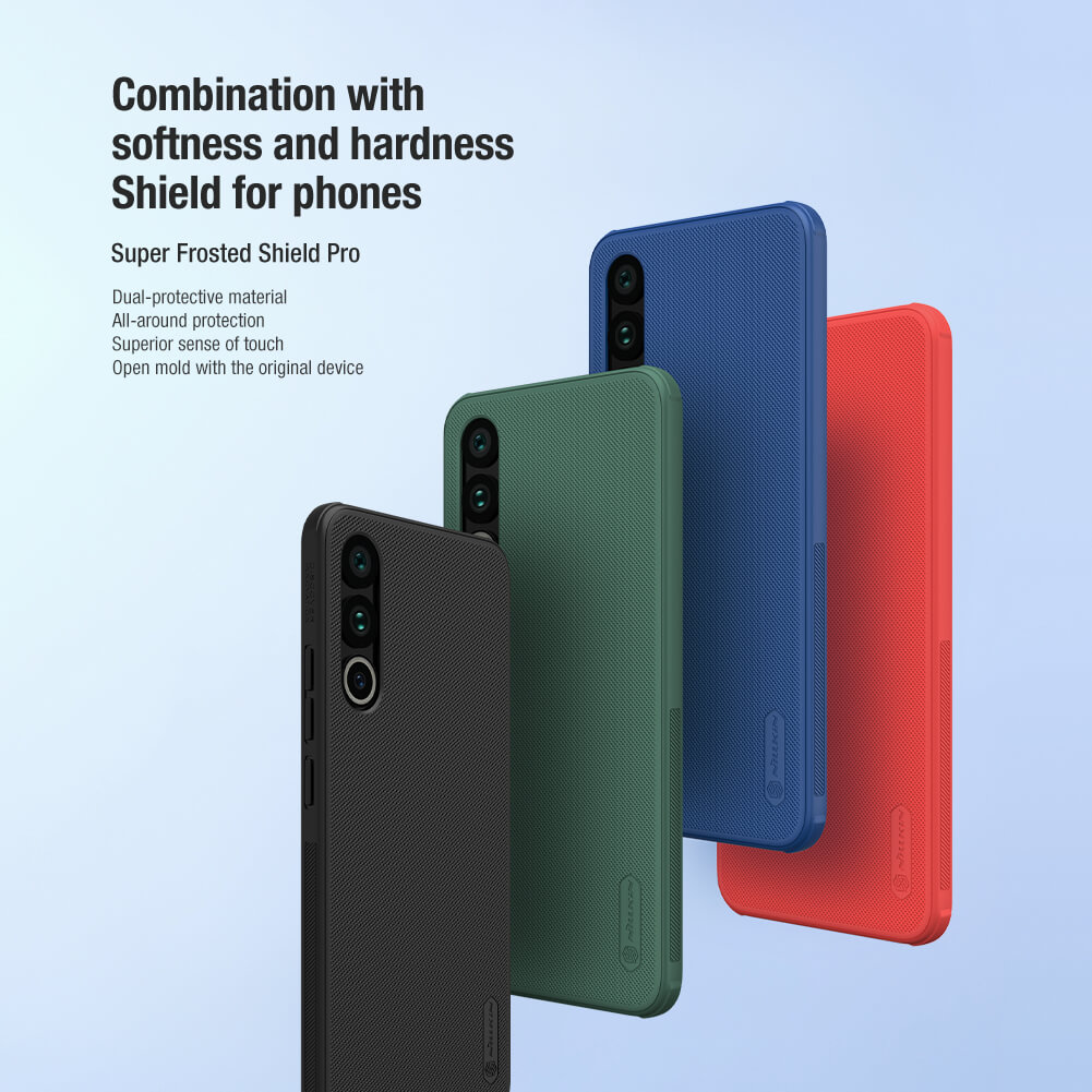 Чехол-крышка NILLKIN для Meizu 20 (серия Frosted shield Pro)